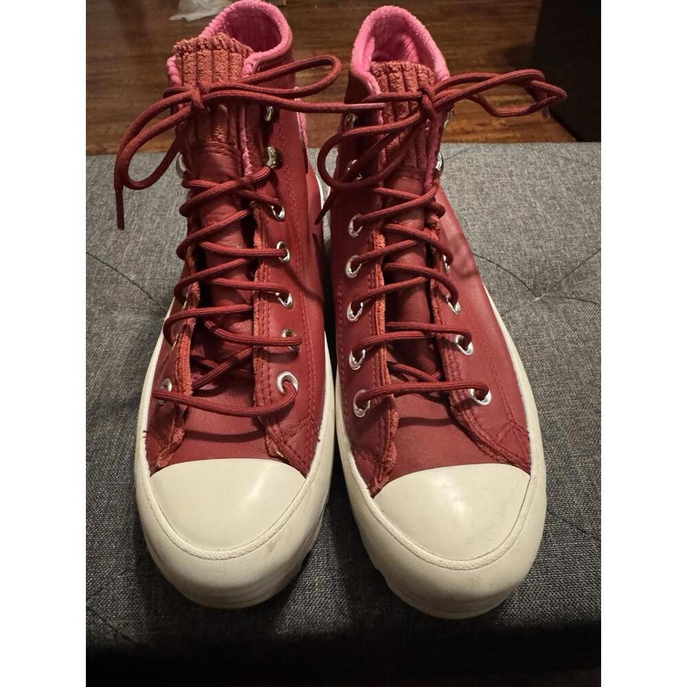 Size 7.5- Converse Chuck Taylor All Star Lugged Winter GTX High Back Alley Brick
